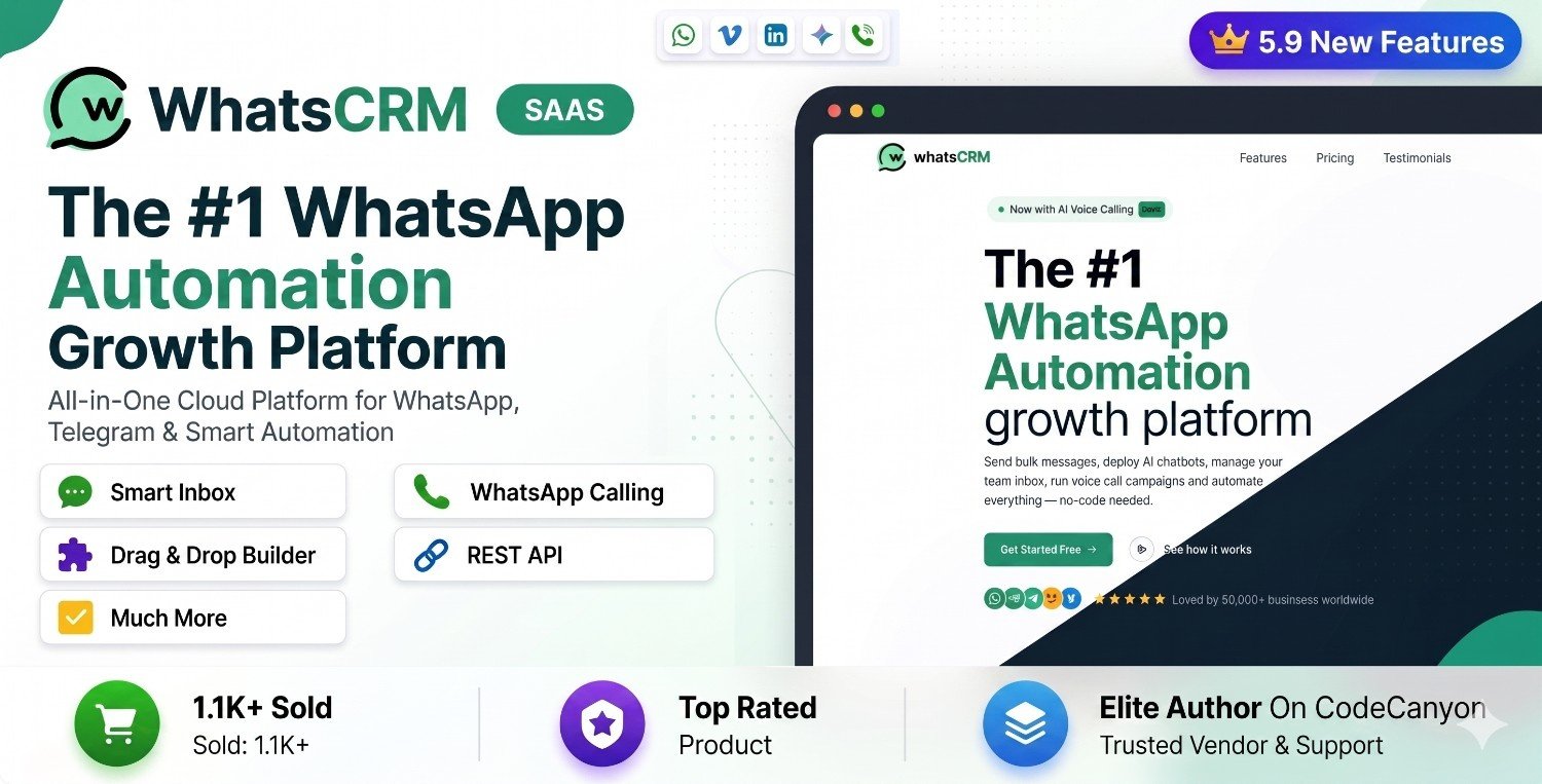 WhatsCRM Instagram Automation - Addon for WhatsCRM